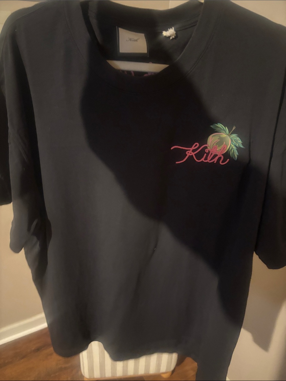Kith Black Short-Sleeve Tee with  Graphic